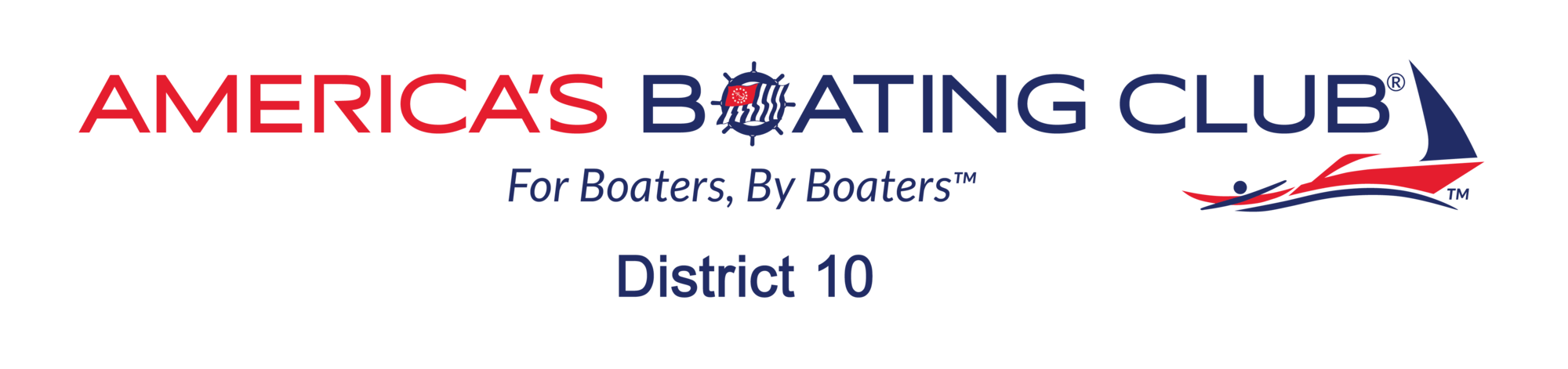America's Boating Club District 10 Logo